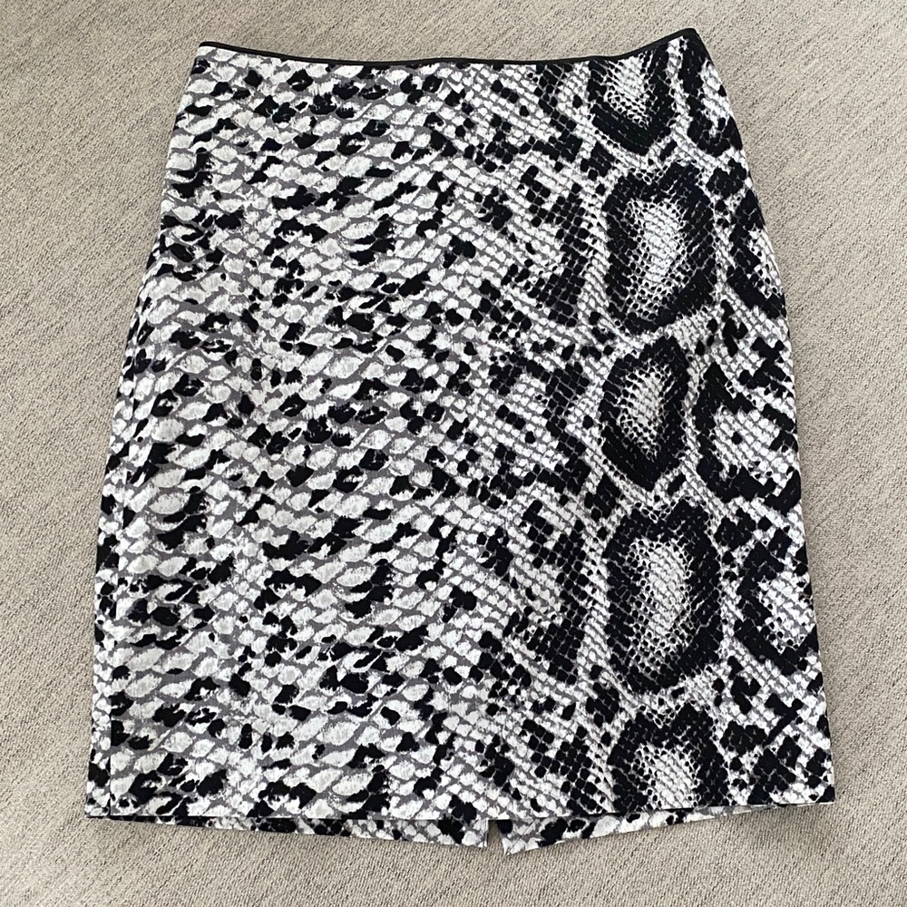 WHBM Snake Print Pencil Skirt